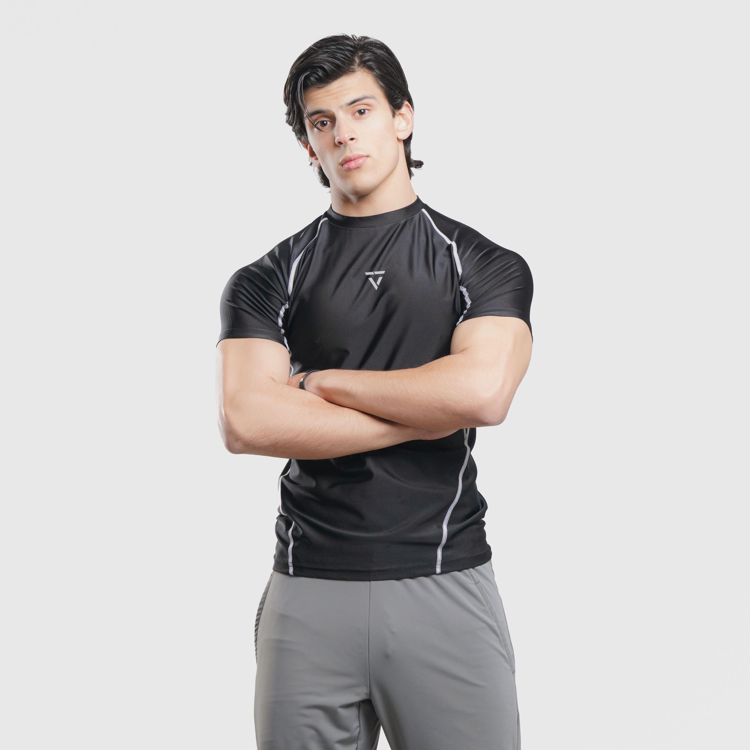 Mock Neck Half Sleeve